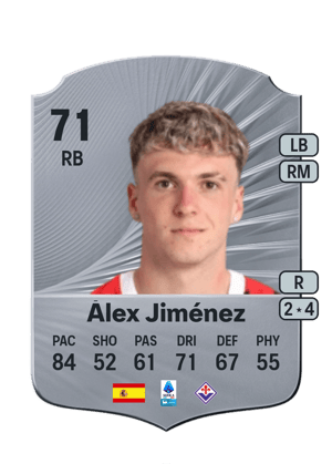 Álex Jiménez - 71 - Rare