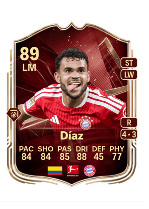 Díaz - 89 - FUT Champions