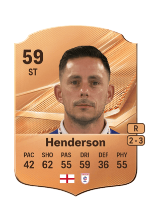 Henderson - 59 - Rare