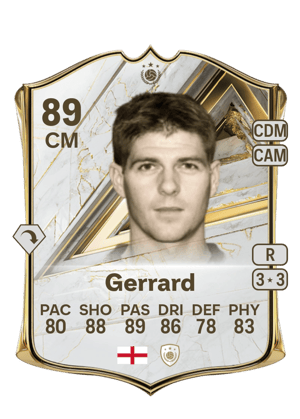 Carta de Steven Gerrard en FC 27
