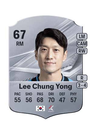 Lee Chung Yong - 67 - Rare