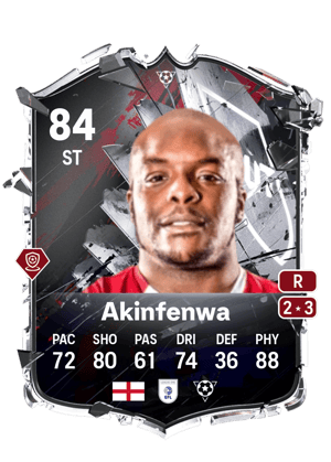 Adebayo Akinfenwa 84 ST Hall of FUT card in EA FC 27