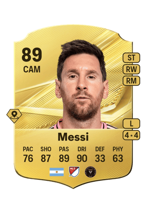 Messi - 89 - Rare