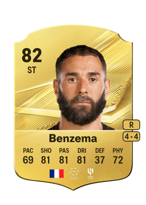 Benzema - 82 - Rare
