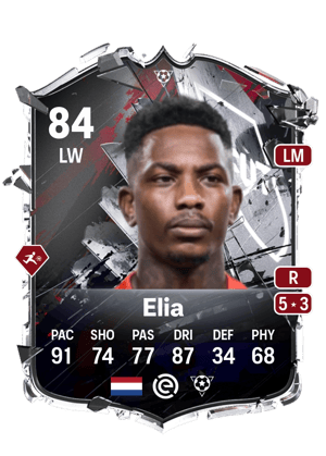 Eljero Elia 84 LW Hall of FUT card in EA FC 27