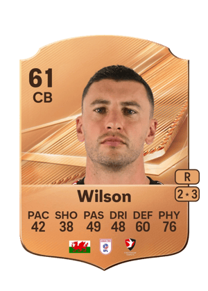 James Wilson FC 27 card