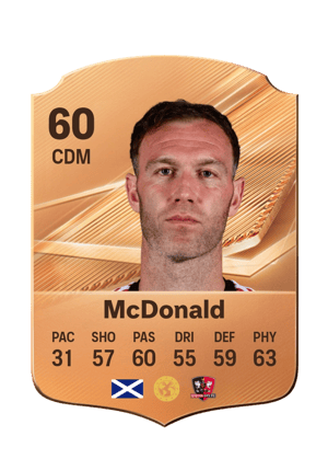 McDonald - 60 - Rare