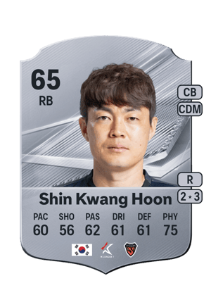 Shin Kwang Hoon - 65 - Rare