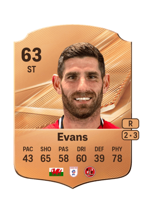 Evans - 63 - Rare