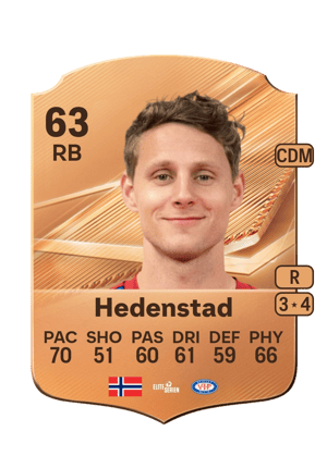 Hedenstad - 63 - Rare