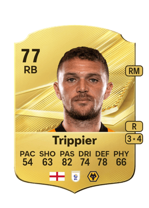 Carta de Kieran Trippier no FC 27