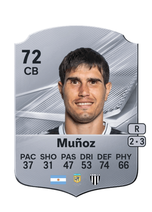 Carta de Ezequiel Muñoz en FC 27