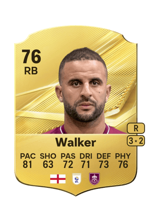 Kyle Walker-Karte aus FC 27