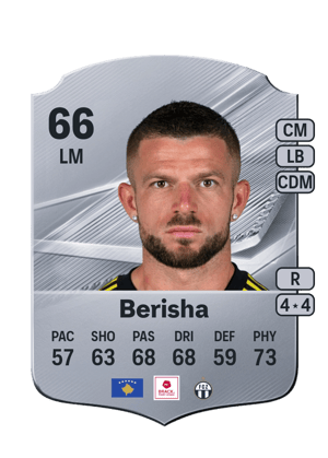 Berisha - 66 - Rare