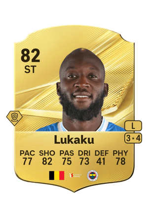 Romelu Lukaku FC 27 Ultimate Team card