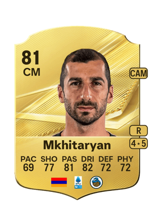 Henrikh Mkhitaryan FC 27 Ultimate Team card