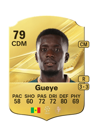 Carta de Idrissa Gueye no FC 27