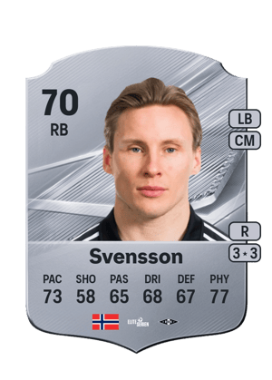 Svensson - 70 - Rare