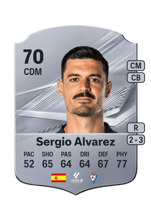 Sergio Álvarez - 70 - Rare