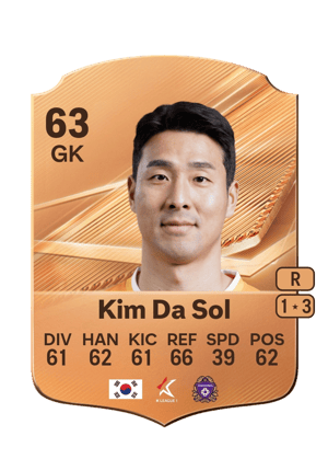 Kim Da Sol FC 27 card