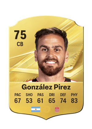 González Pirez - 75 - Rare