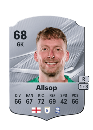 Allsop - 68 - Rare