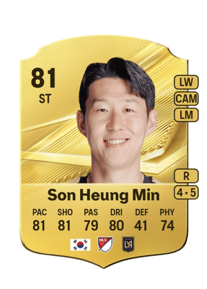 Son Heung Min - 81 - Rare