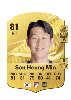 Son Heung Min FC 27 Ultimate Team card