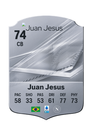 Juan Jesus - 74 - Rare