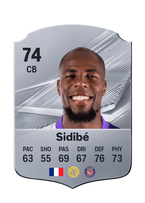 Sidibé - 74 - Rare