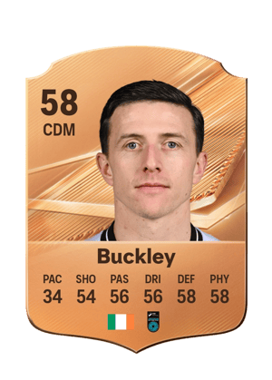 Buckley - 58 - Rare