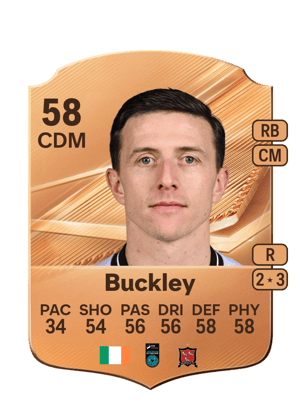 Buckley - 58 - Rare