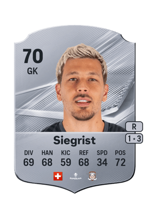 Siegrist - 70 - Rare
