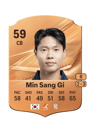 Min Sang Gi - 59 - Rare