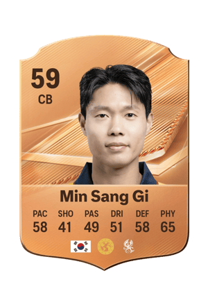 Min Sang Gi - 59 - Rare