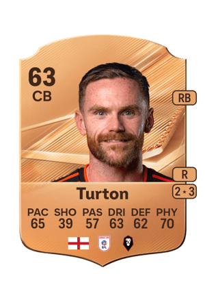 Carta de Oliver Turton en FC 27