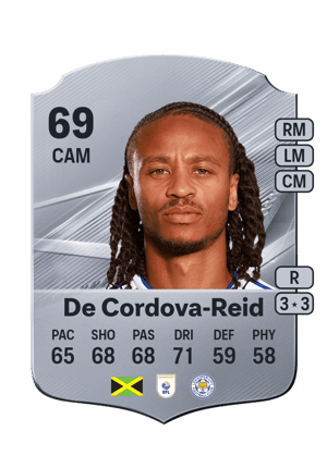 De Cordova-Reid - 69 - Rare