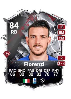 Florenzi - 84 - Base Hall of FUT