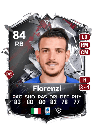 Florenzi - 84 - Base Hall of FUT