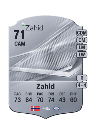 Zahid - 71 - Rare