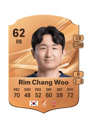 Rim Chang Woo - 62 - Rare
