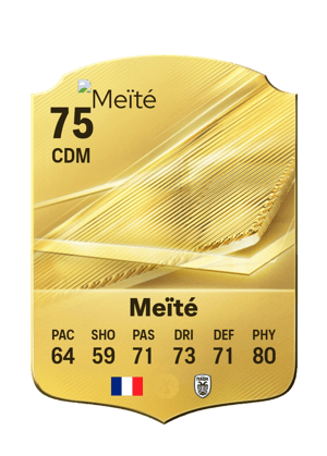 Meïté - 75 - Rare