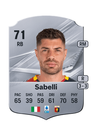 Sabelli - 71 - Rare