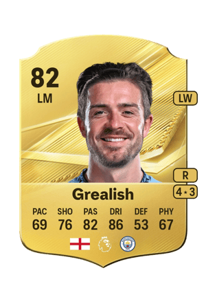 Grealish - 82 - Rare