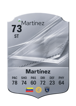 Martínez - 73 - Rare