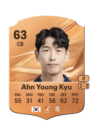 Ahn Young Kyu - 63 - Rare