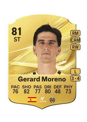 Gerard Moreno - 81 - Rare