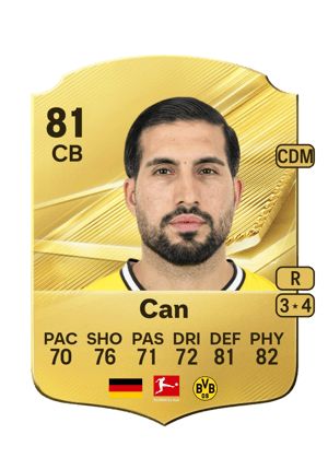 Emre Can FC 27 card