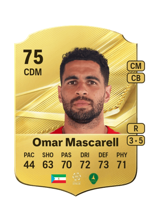 Omar Mascarell - 75 - Rare