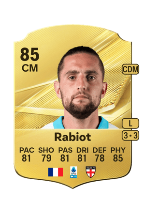Rabiot - 85 - Rare